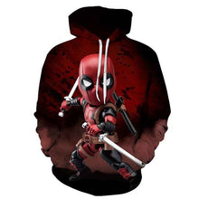 Load image into Gallery viewer, 3DDeadpool 2 Hoodie