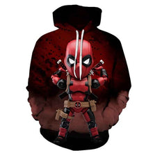 Load image into Gallery viewer, 3DDeadpool 2 Hoodie