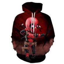 Load image into Gallery viewer, 3DDeadpool 2 Hoodie