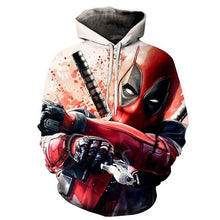 Load image into Gallery viewer, 3DDeadpool 2 Hoodie
