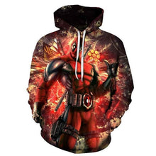 Load image into Gallery viewer, 3DDeadpool 2 Hoodie