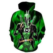 Load image into Gallery viewer, 3DDeadpool 2 Hoodie
