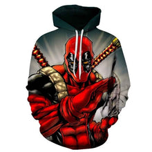 Load image into Gallery viewer, 3DDeadpool 2 Hoodie