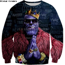 Load image into Gallery viewer, Powerful Thanos sweatshirt