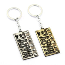 Load image into Gallery viewer, Marvel Heros Logo Keychain