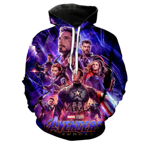 3D Print Avengers Endgame 4 Sweatshirt