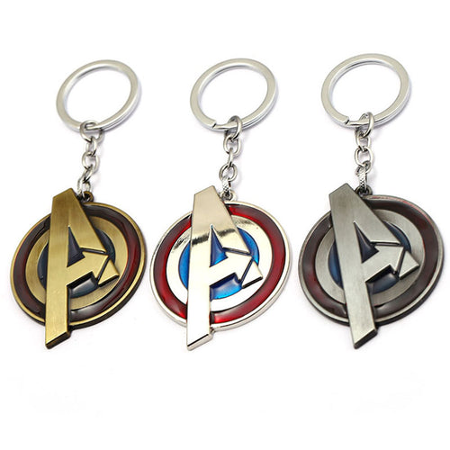 The Avengers 4 Captain America keychain