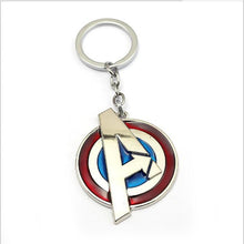 Load image into Gallery viewer, The Avengers 4 Captain America keychain