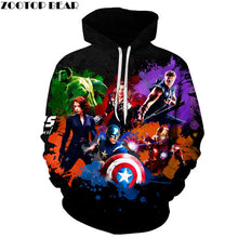 Load image into Gallery viewer, Captain America Shield Sweatshirt