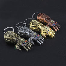 Load image into Gallery viewer, Thanos glove Gauntlet Keychain