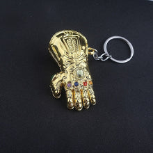 Load image into Gallery viewer, Thanos glove Gauntlet Keychain